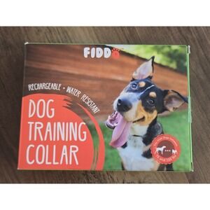 FIDDO Remote Dog Training Collar Rechargeable Water Resistant IS-PET998DR-1 NEW